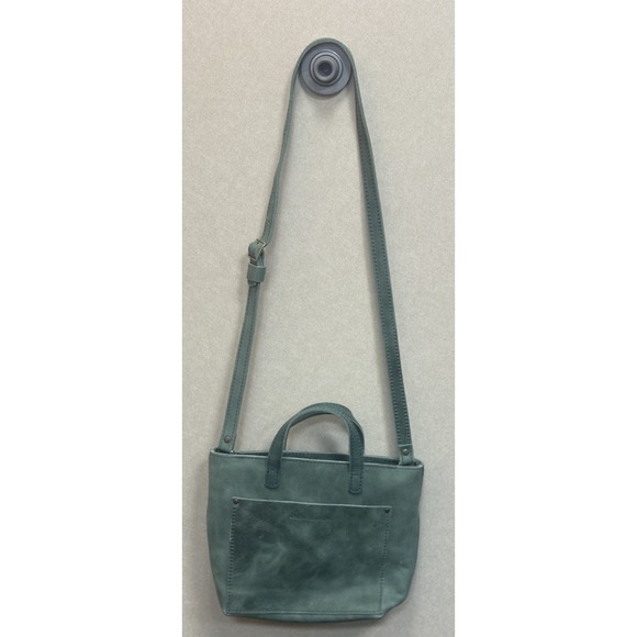 Portland Leather Goods Mini Crossbody Tote With Zip - Picture 5 of 15